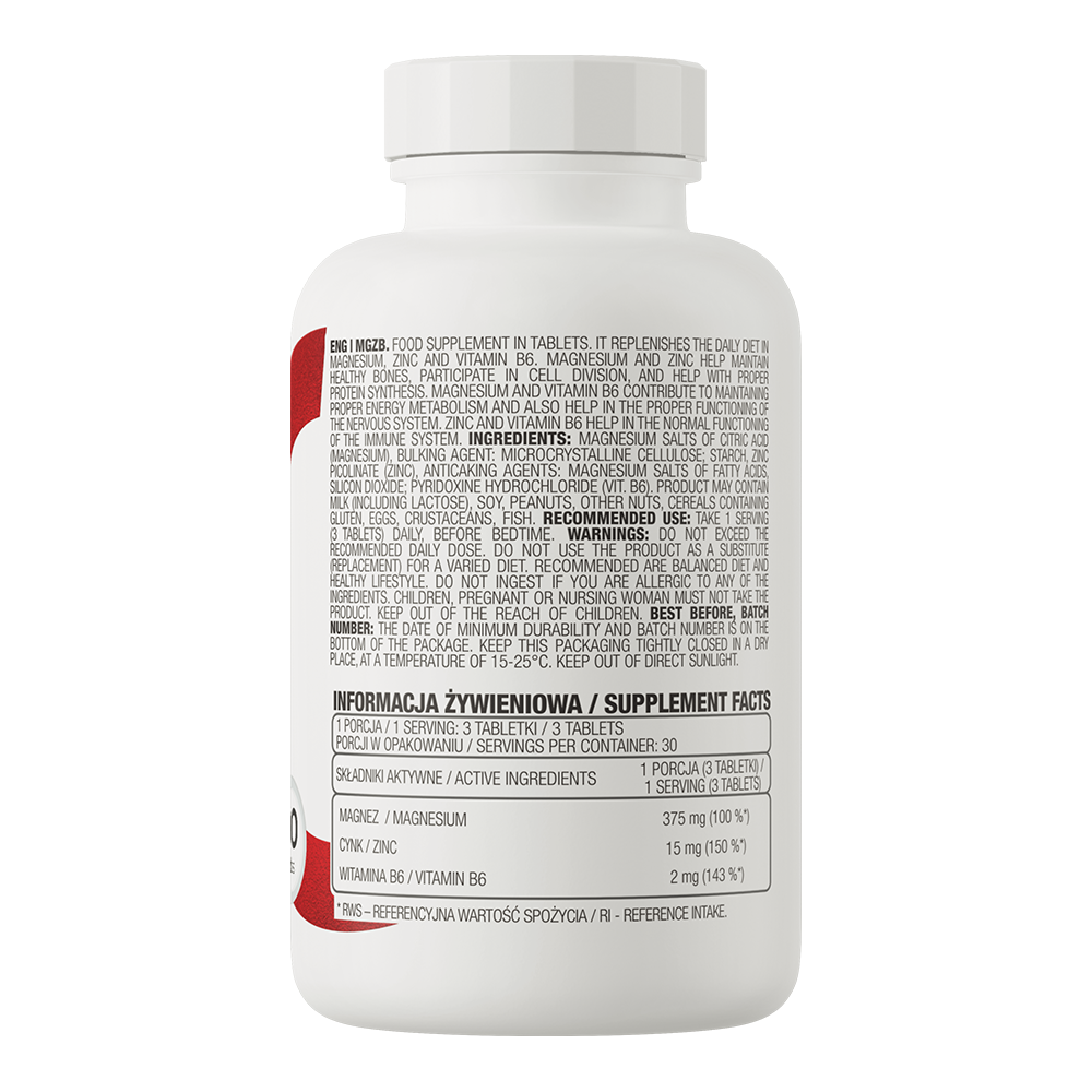 OstroVit MgZB (ZMA) 90 tabs