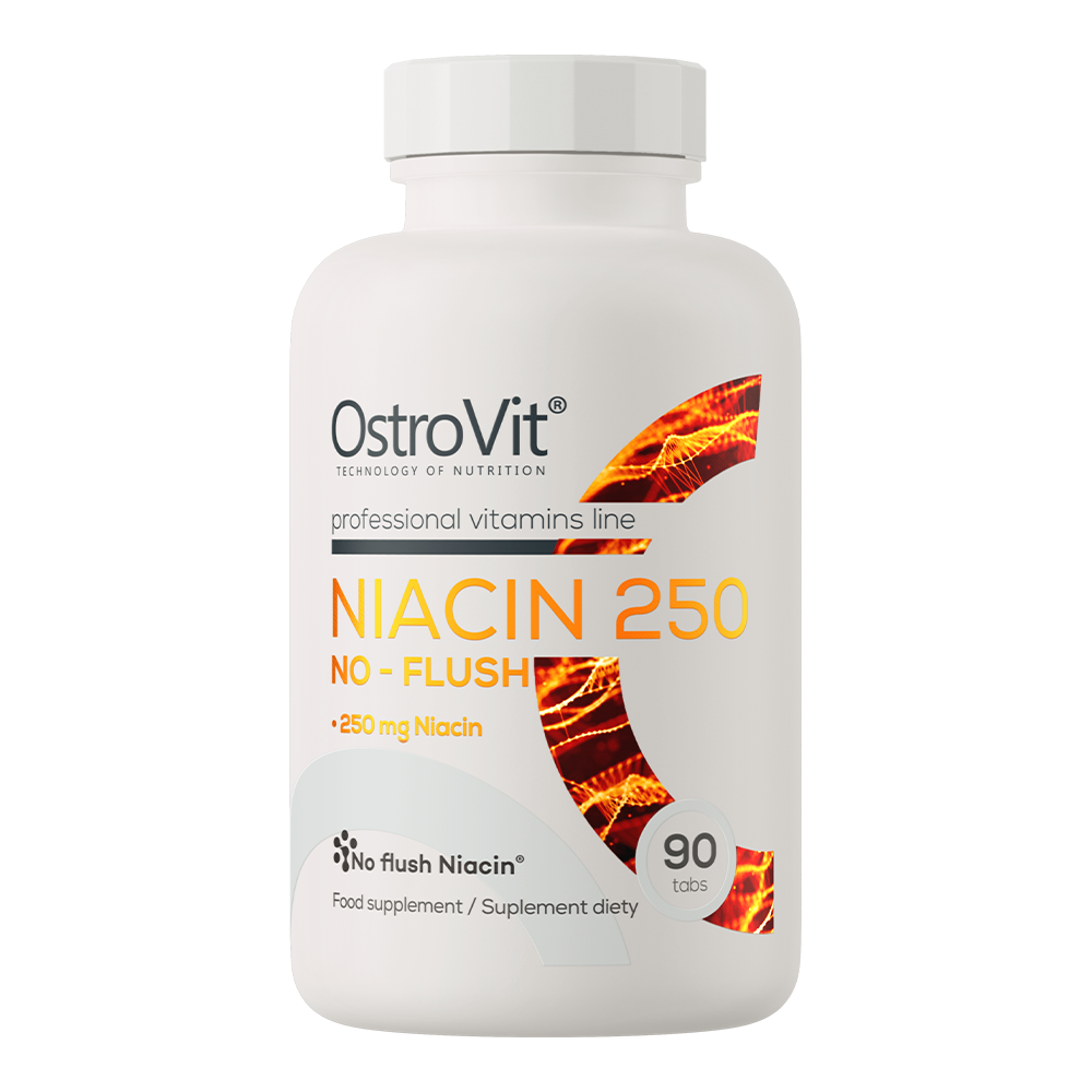 OstroVit Niacin 250 NO-FLUSH 90 tabs