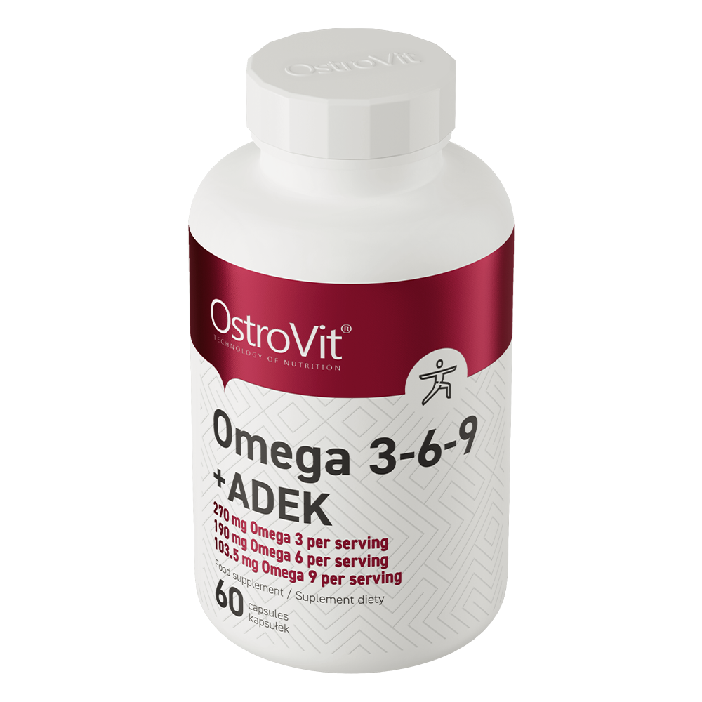 OstroVit Omega 3-6-9 + ADEK 60 caps