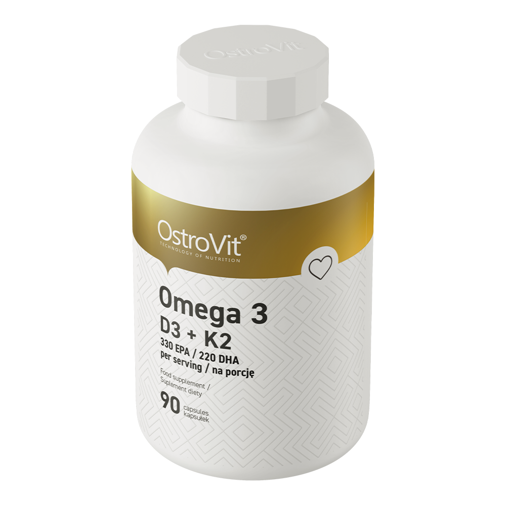 OstroVit Omega 3 D3 + K2 90 caps