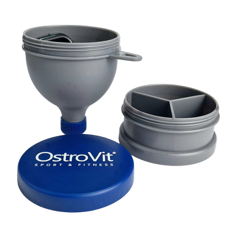 OstroVit Funnel + Pillbox Keyring (лійка + таблетниця)