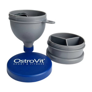 OstroVit Funnel + Pillbox Keyring (лійка + таблетниця)