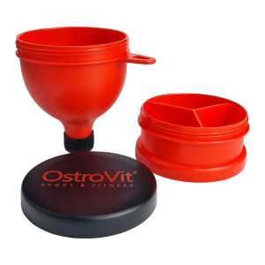 OstroVit Funnel + Pillbox Keyring (лійка + таблетниця)