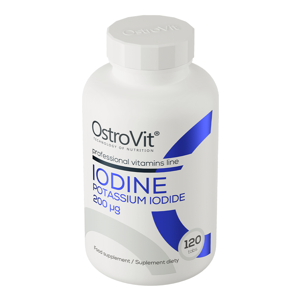 OstroVit Potassium IODINE Iodide 200 μg 120 tabs
