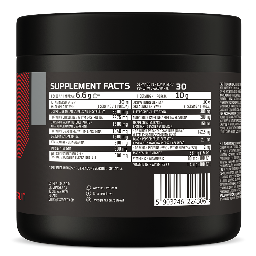 OstroVit Pump Extreme 300 g