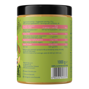 OstroVit Almond Butter 100% 1000 g
