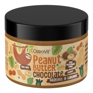 OstroVit Peanut Butter Chocolate + Caramelized Hazelnuts 500 g