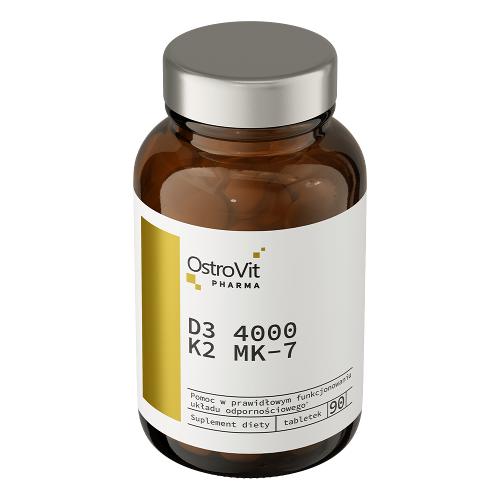OstroVit Pharma Elite D3 4000 + K2 MK-7 90 tabs