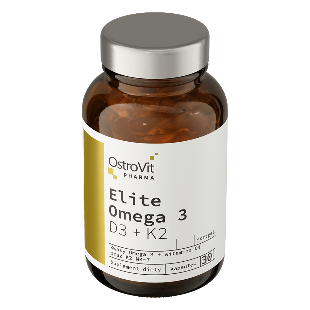 OstroVit Pharma Elite Omega 3 D3 + K2 30 caps