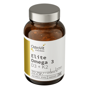 OstroVit Pharma Elite Omega 3 D3 + K2 30 caps