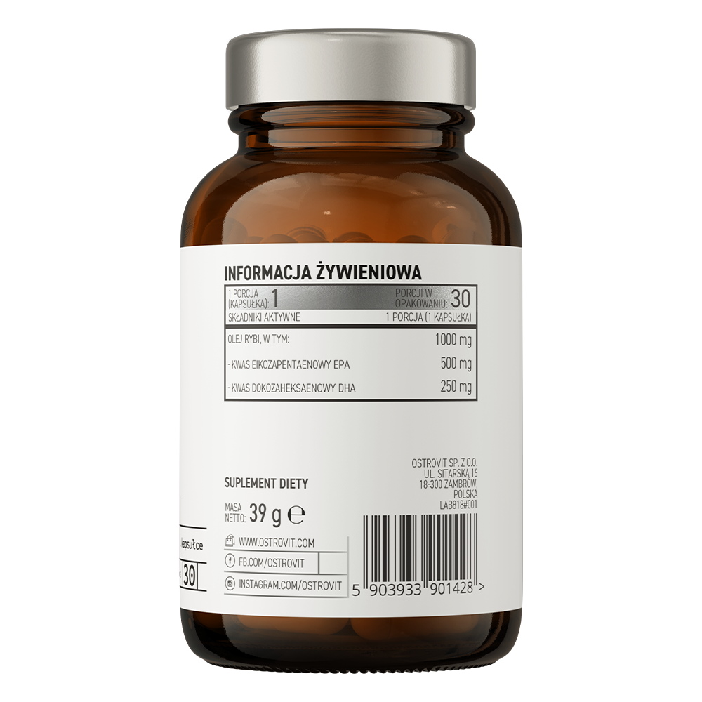 OstroVit Pharma Omega 3 500/250 30 caps