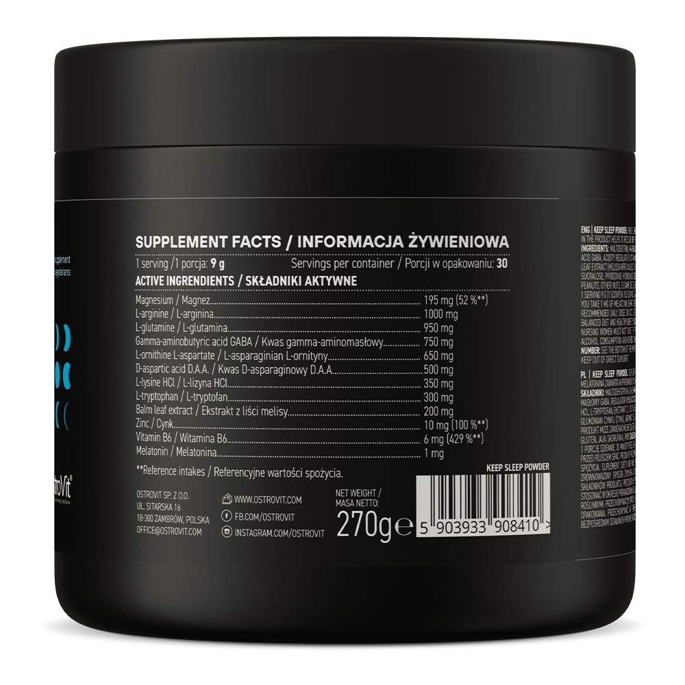 OstroVit Keep Sleep 270 g зелене яблуко