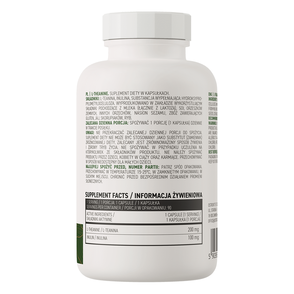 OstroVit L-Theanine Vege 90 caps