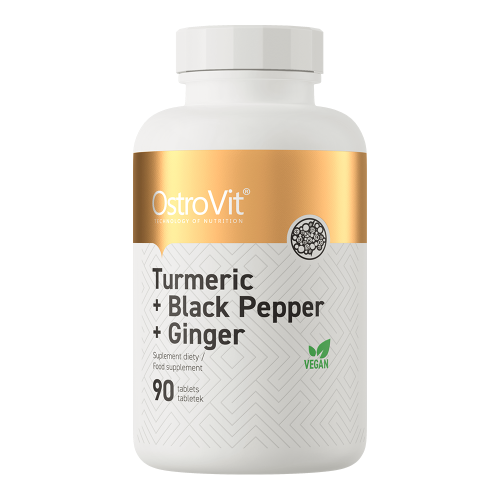 OstroVit Turmeric (Curcumin) + Black Pepper + Ginger 90 tabs