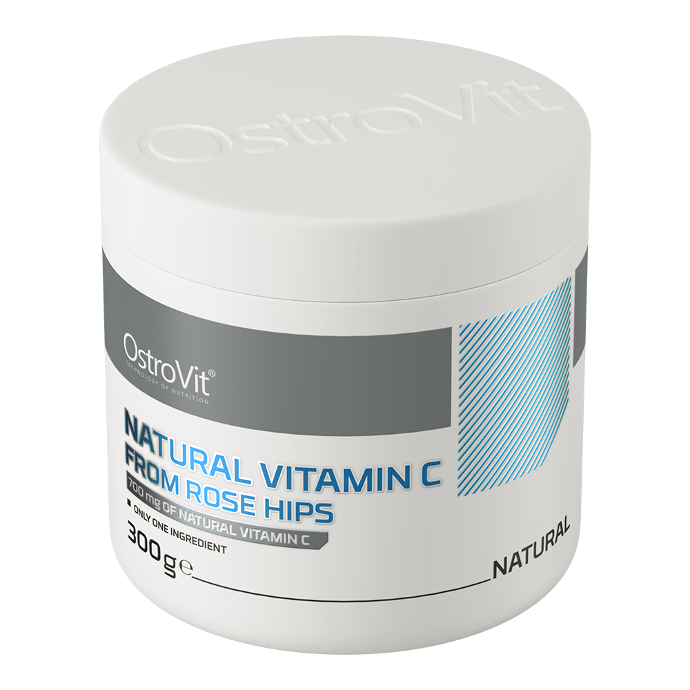 OstroVit Vitamin C Natural From Rose Hips 300 g натуральний