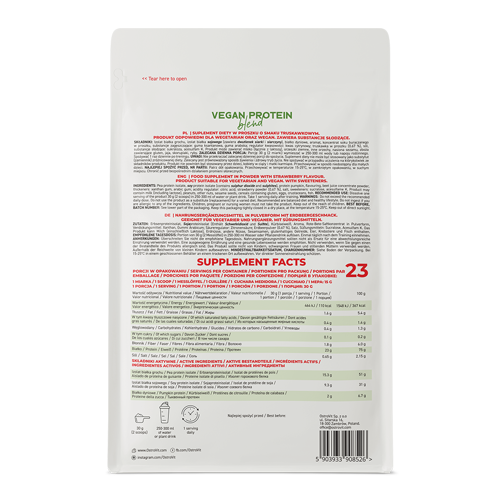 OstroVit Vegan Protein Blend 700 g