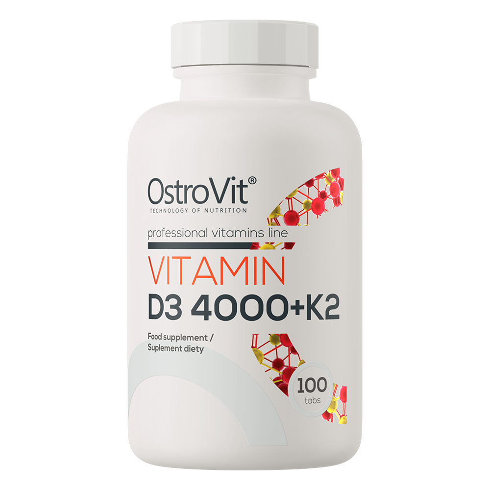 OstroVit VITAMIN D3 4000 + K2 100 tabs