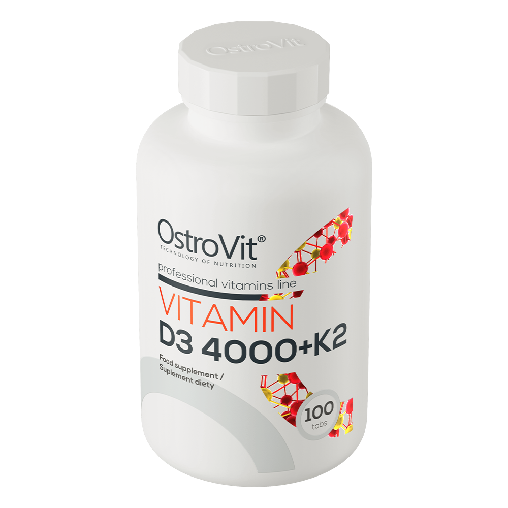 OstroVit VITAMIN D3 4000 + K2 100 tabs
