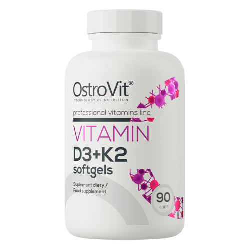 OstroVit Vitamin D3 + K2 90 softgel caps