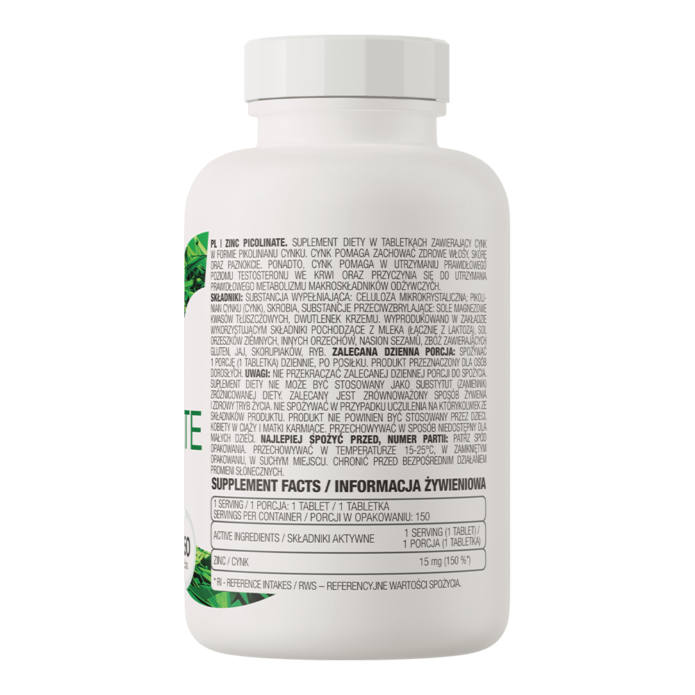 OstroVit Zinc Picolinate 150 tabs