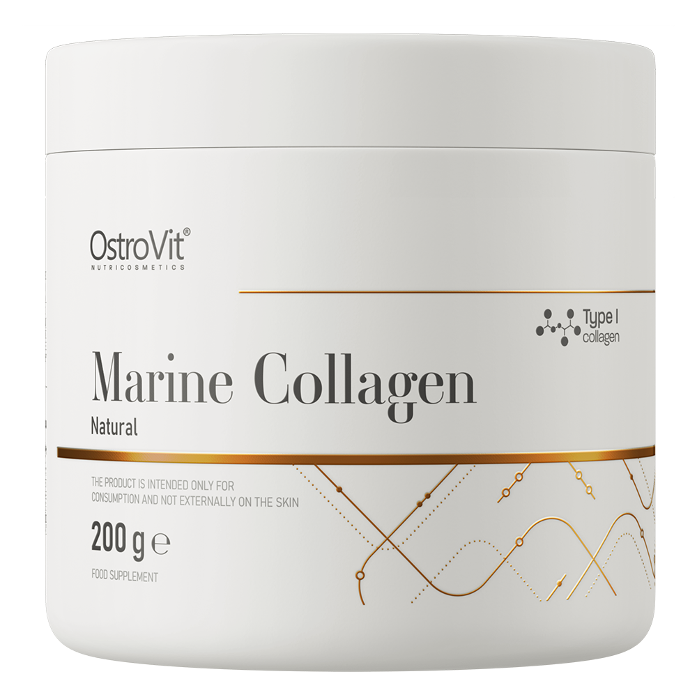 OstroVit Marine Collagen 200 грам, пептиди рибного колагену