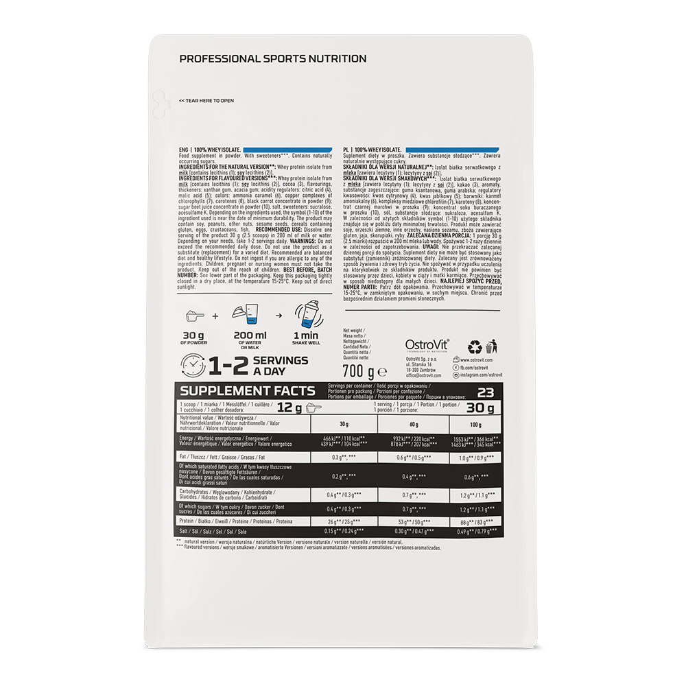 OstroVit Whey Isolate